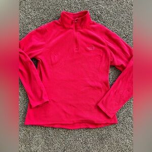 North Face Pink Fleece Medium
